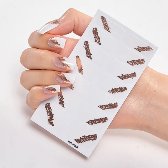 Nail Wraps | Nail Strips | Nail Stickers [14 PCS] - Picture 1 of 3